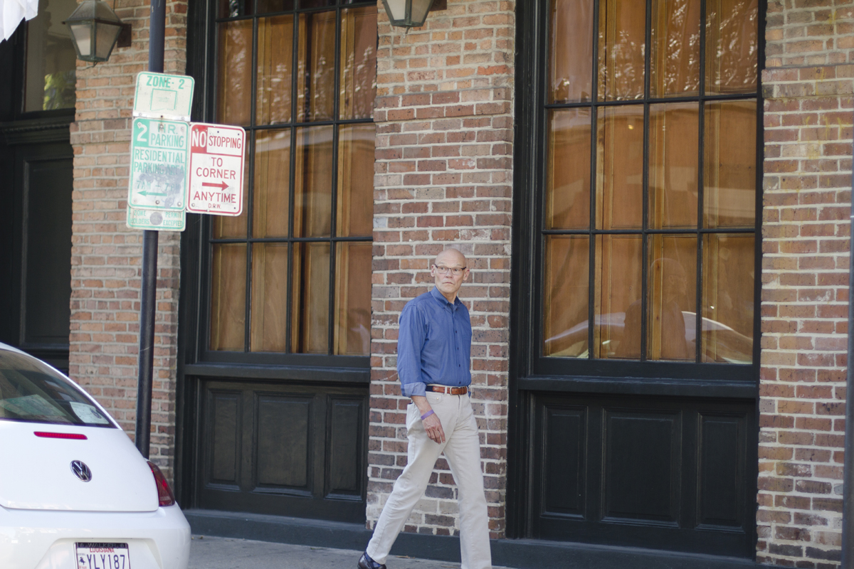 James Carville (AKA "The Ragin' Cajun") sighting in the French Quarter!