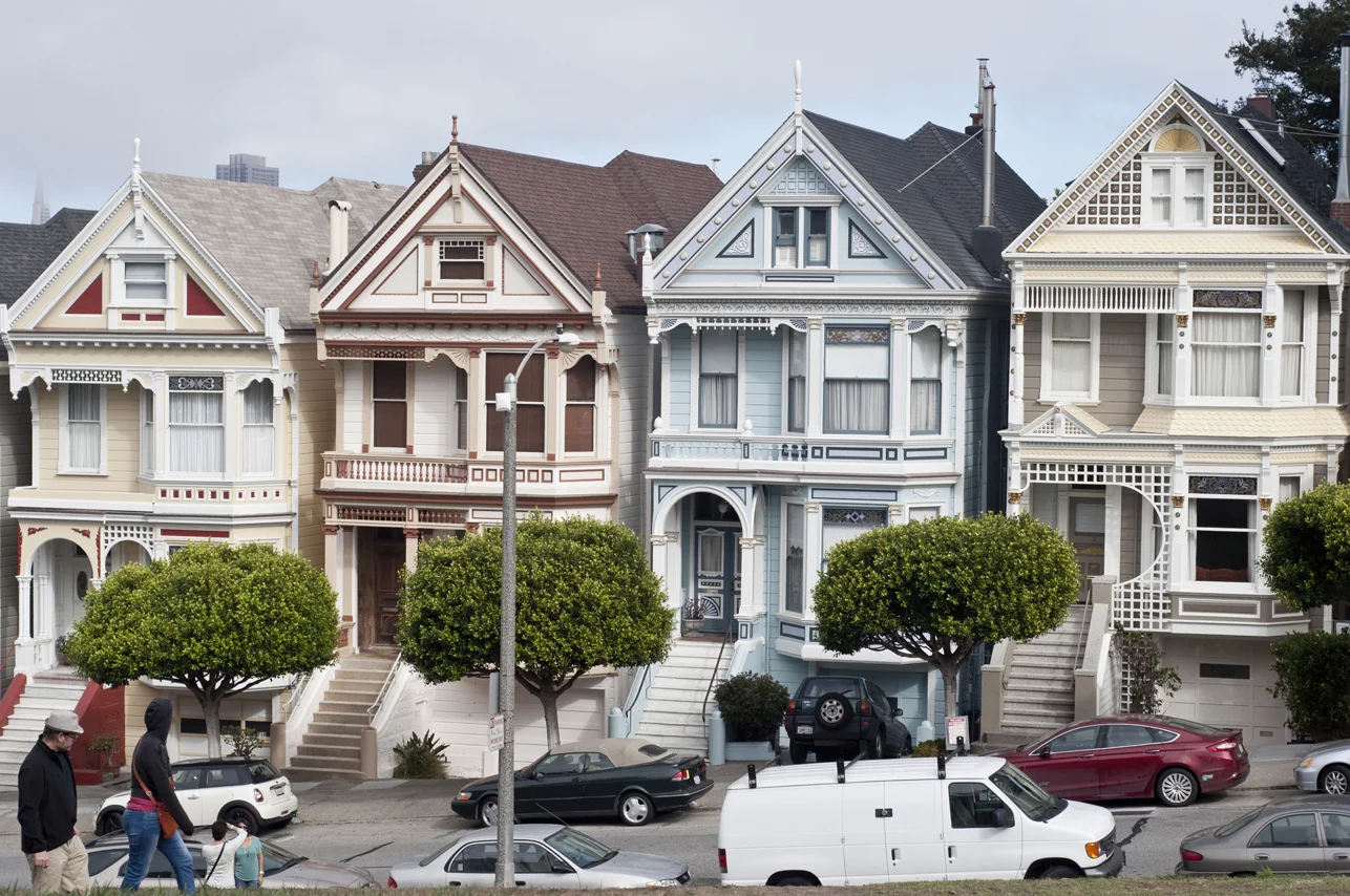 The Painted Ladies at Alamo Square