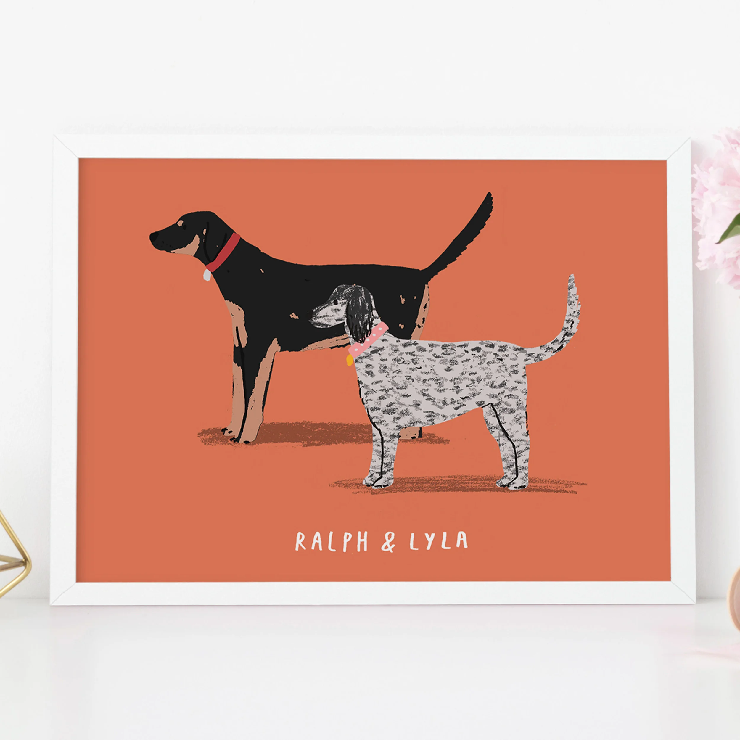 personalised dog portrait