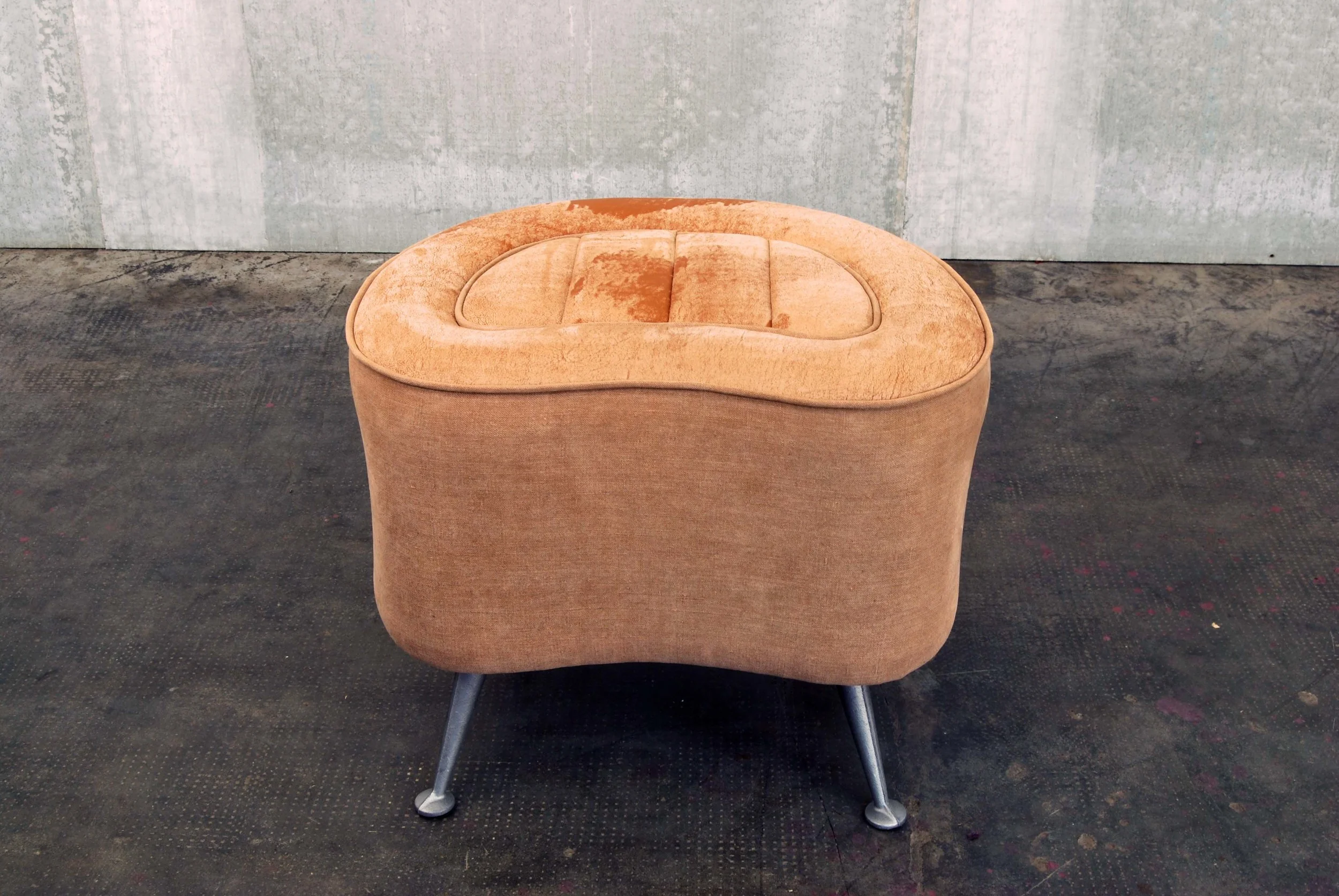 ORVETT for DIESEL - NUVOLA POUF, pink lateher