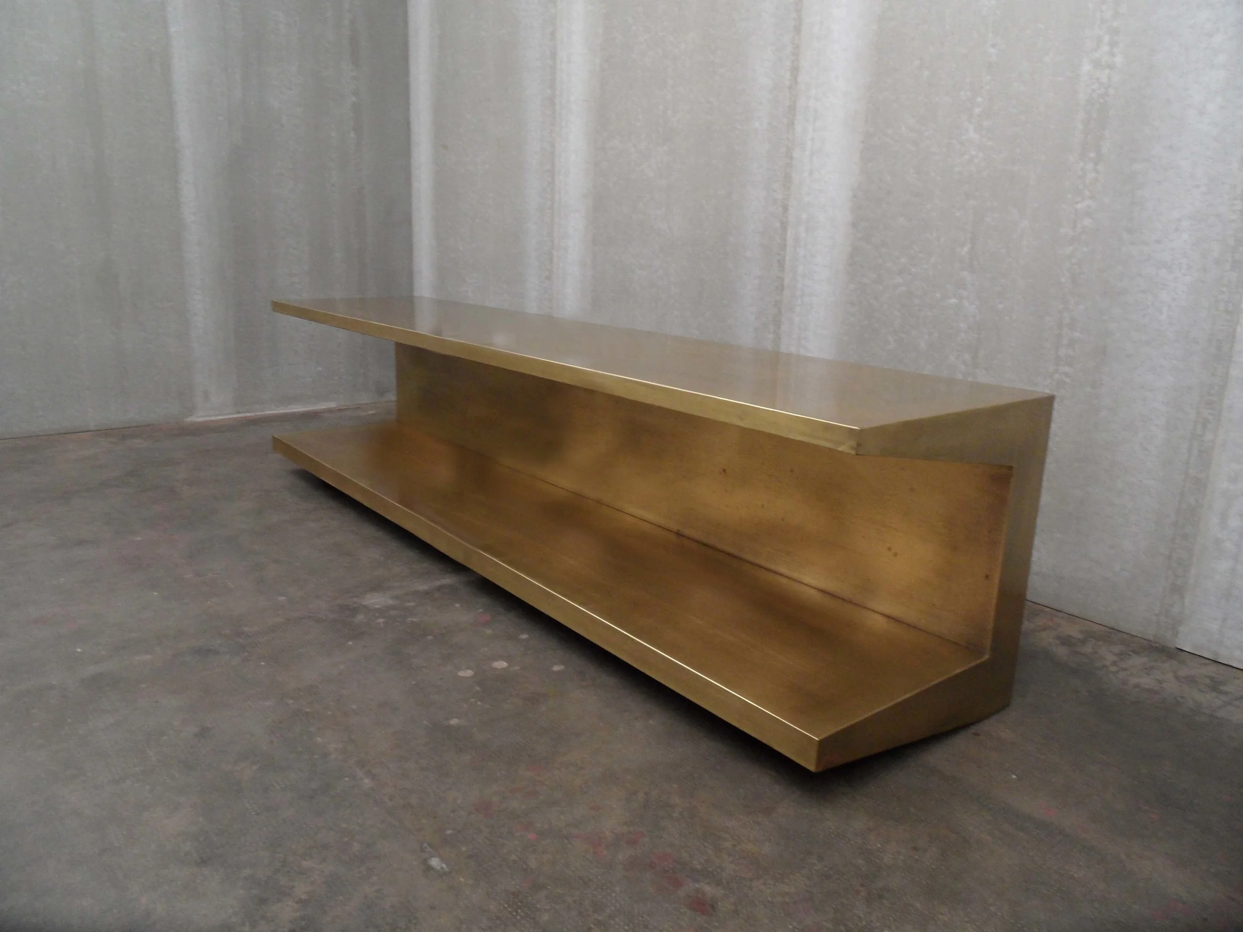 ORVETT for DIESEL - TRAVE CONSOLLE. brass