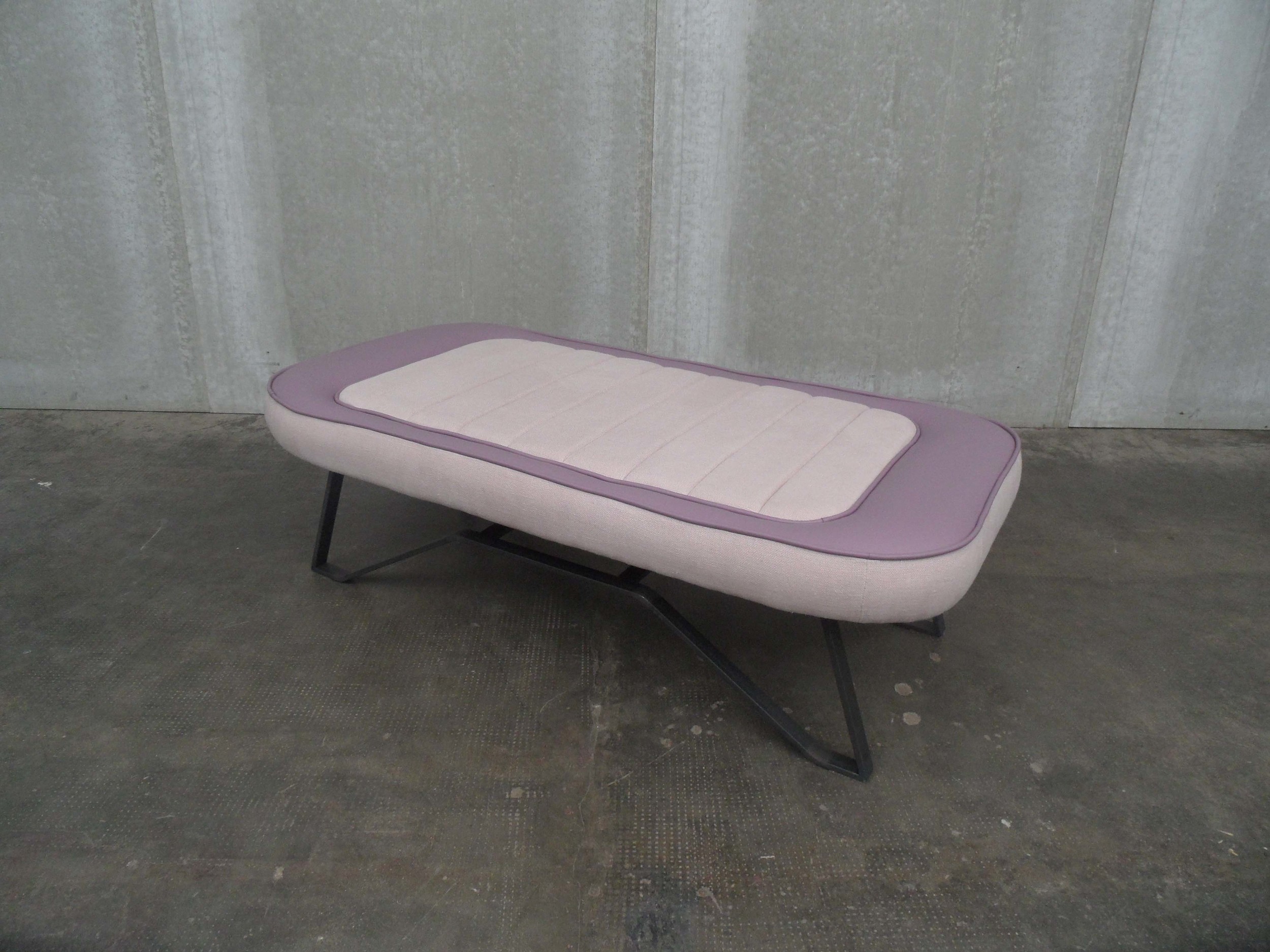 ORVETT for DIESEL - PULMINO BENCH, leather anf fabric