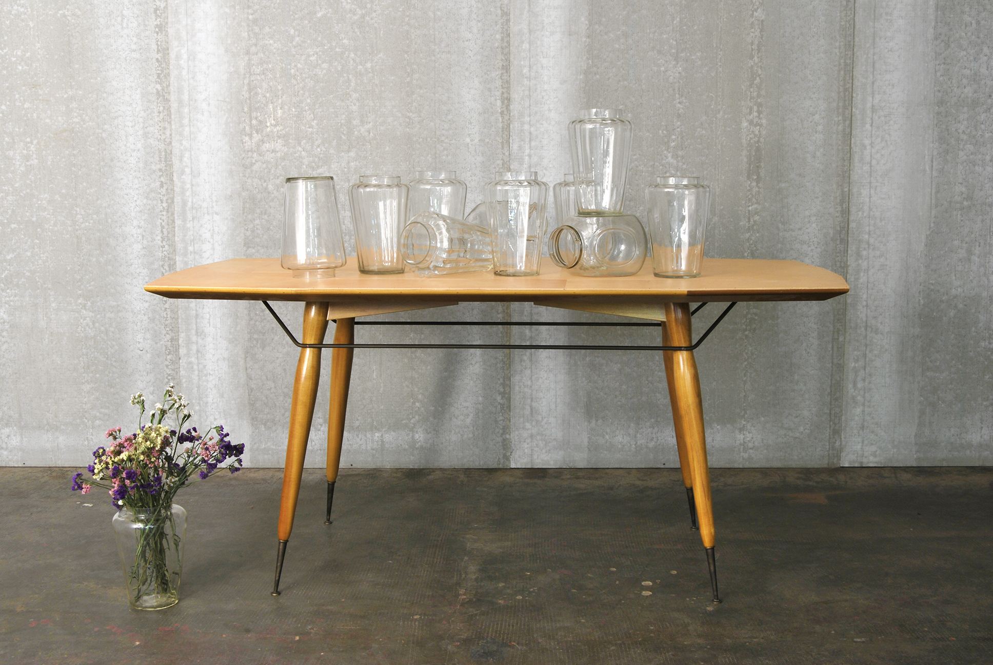  ORVETT for DIESEL - BAT TABLE, natural leather 