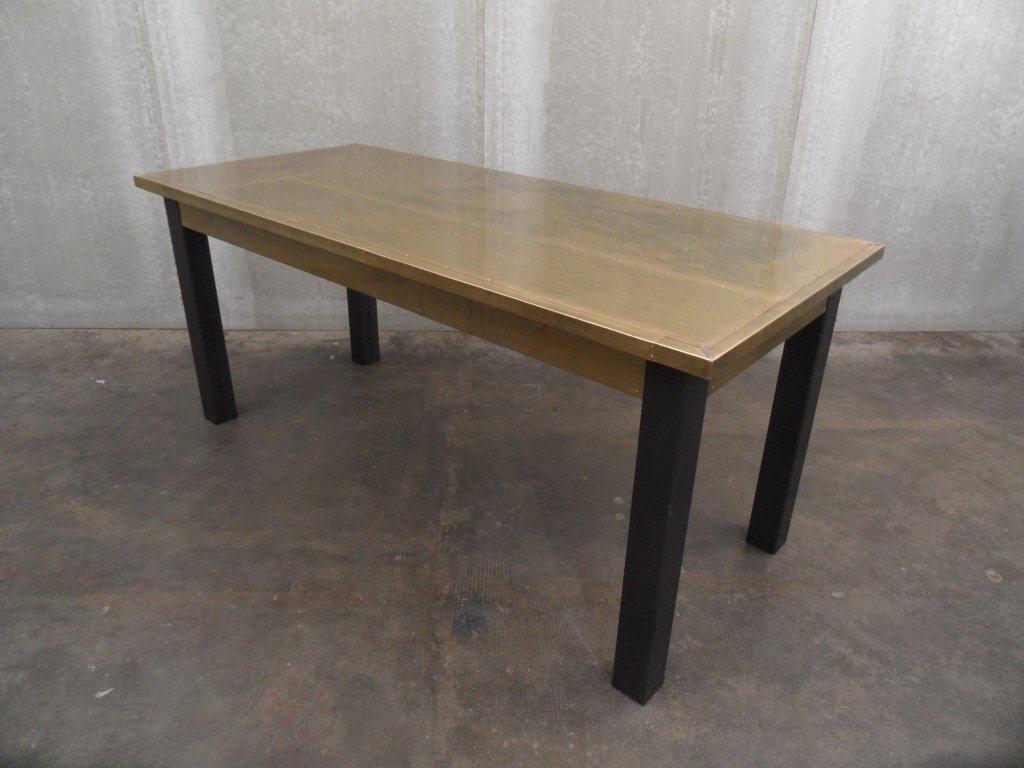 ORVETT for DIESEL - GRONDAIA TABLE, brass