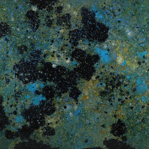 Insight - Shallow Beach: Composition 1.03 Acrylic polymer on mounted oak panel, 48 x 48 in., 2010-2014