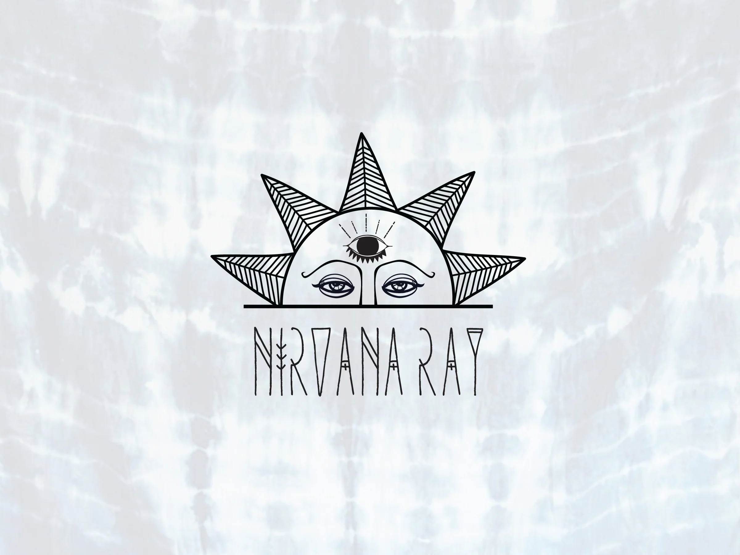 Nirvana Ray // Designed Logo & custom typography