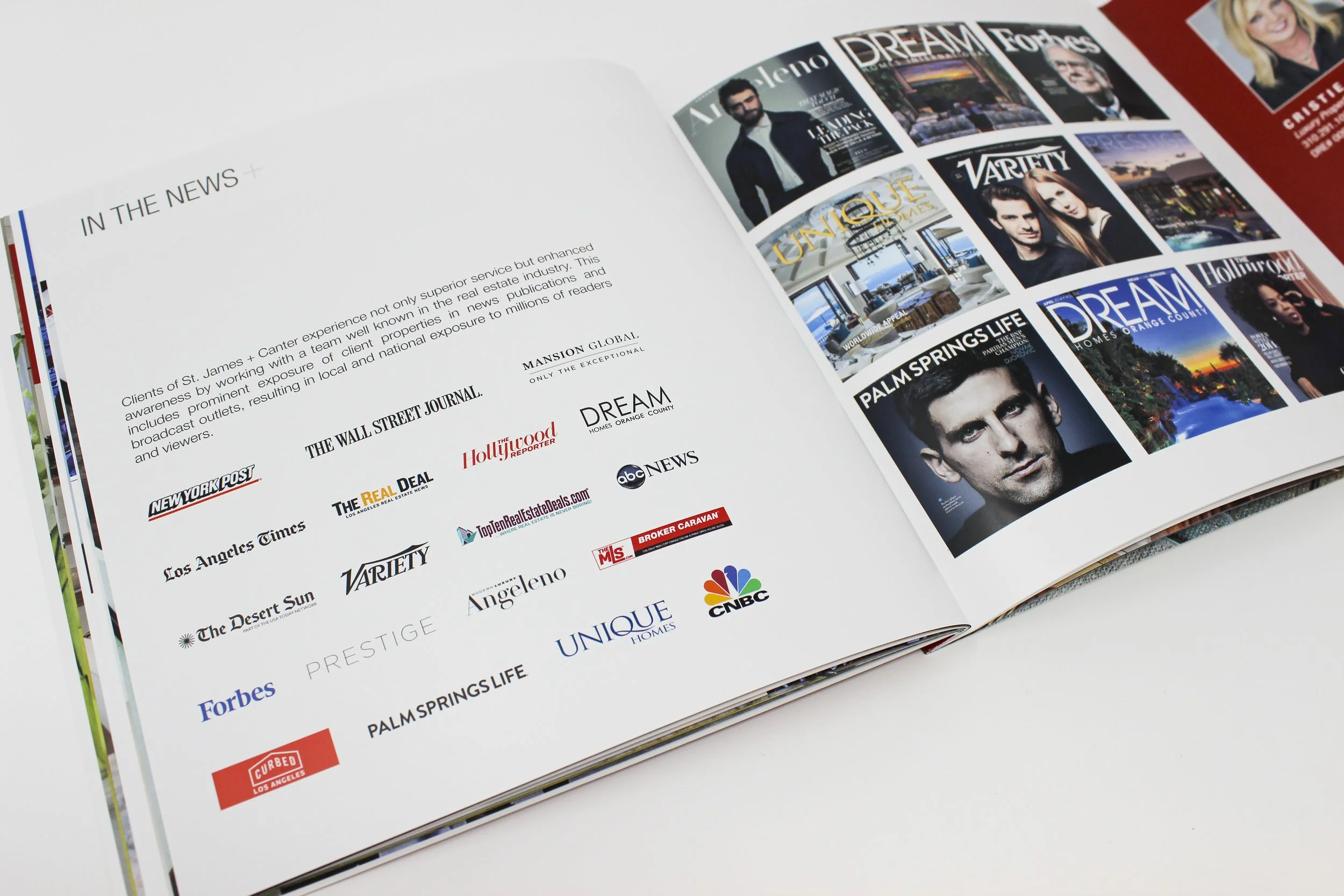 St. James + Canter Custom Brochure