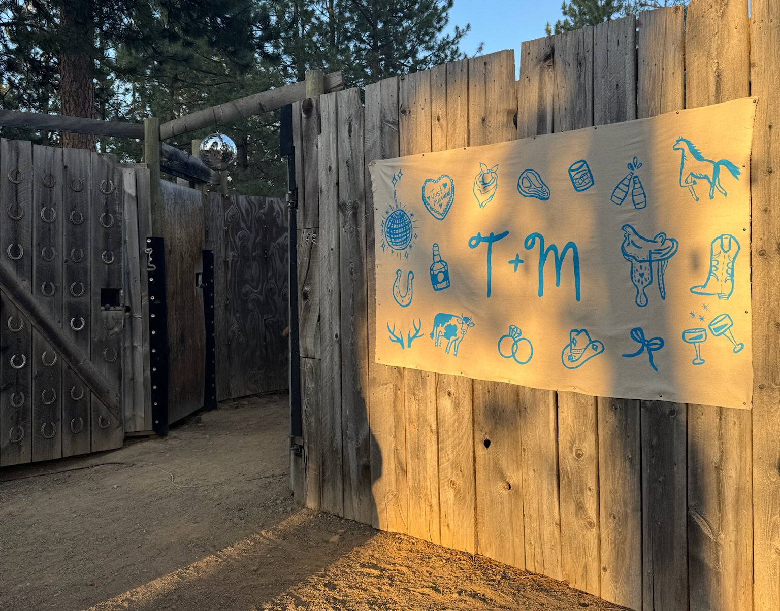 Custom hand-painted signage
