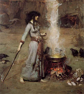 Divine i nspirations f rom Cerridwen's cauldron of Awen (Image Credit: Mara Freeman ).