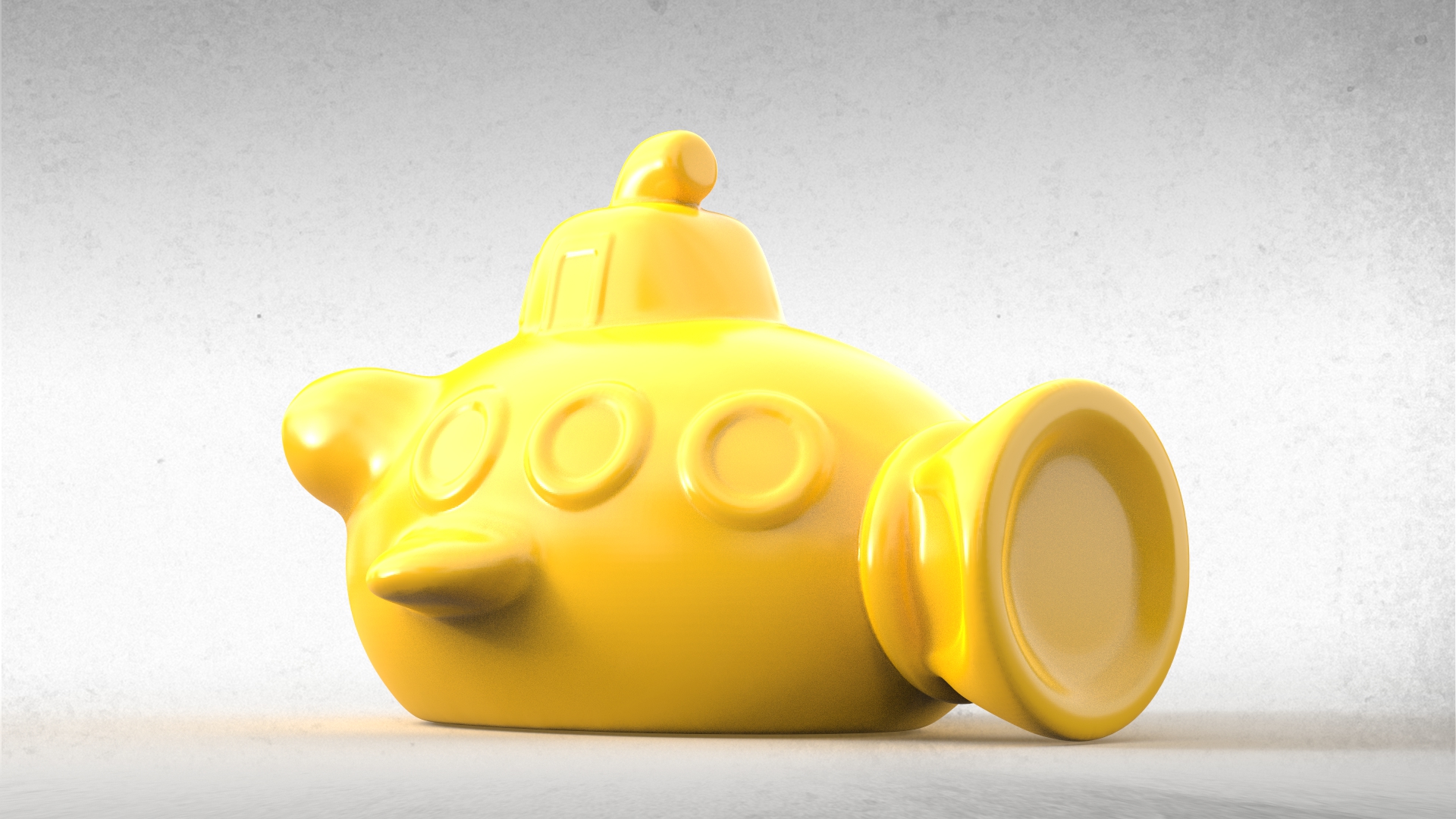 Submarine Bath Toy 02
