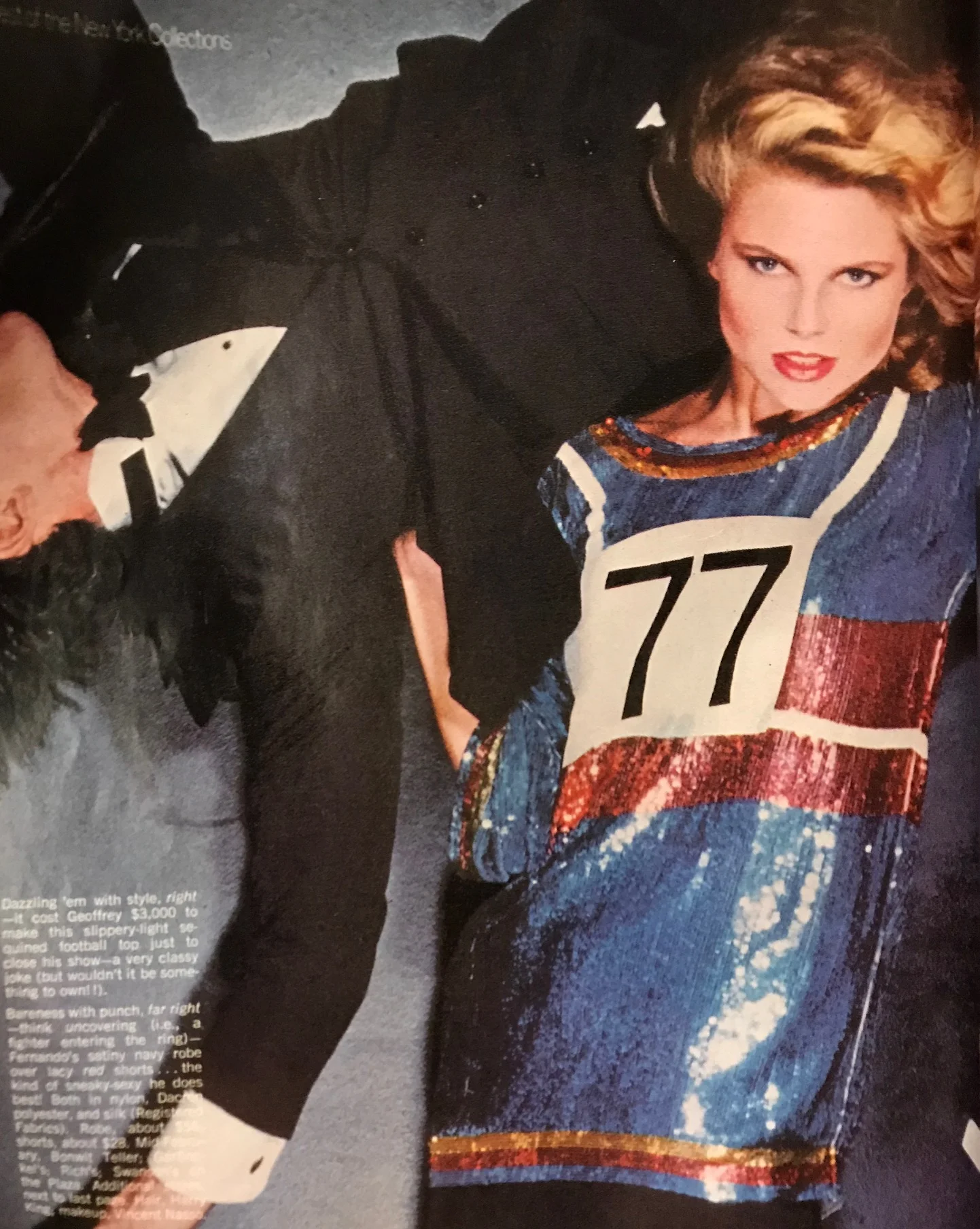 Geoffrey Beene 1977 Vogue 1977