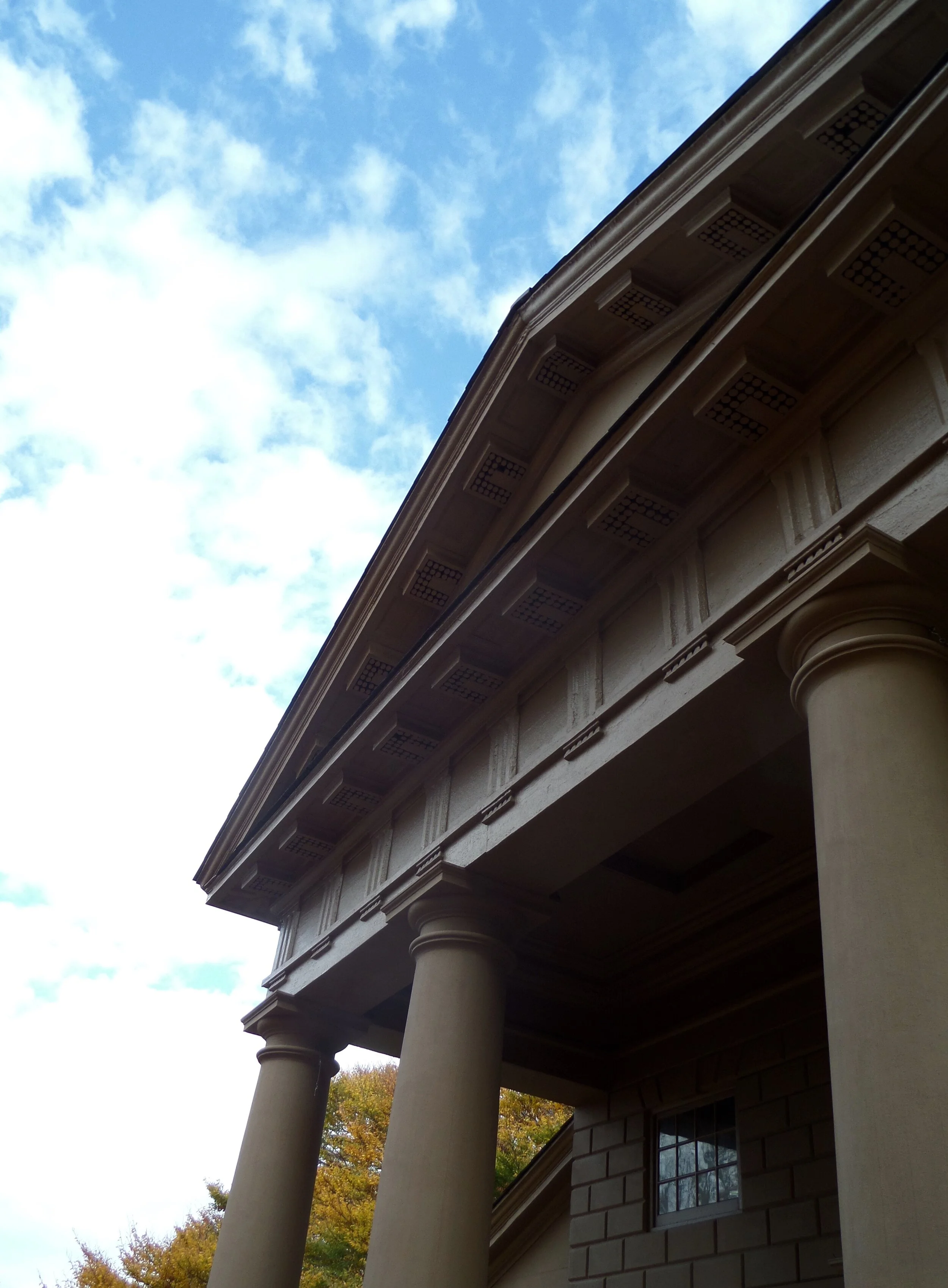 Detail. Colony House (1741). Photo: John Tschirch