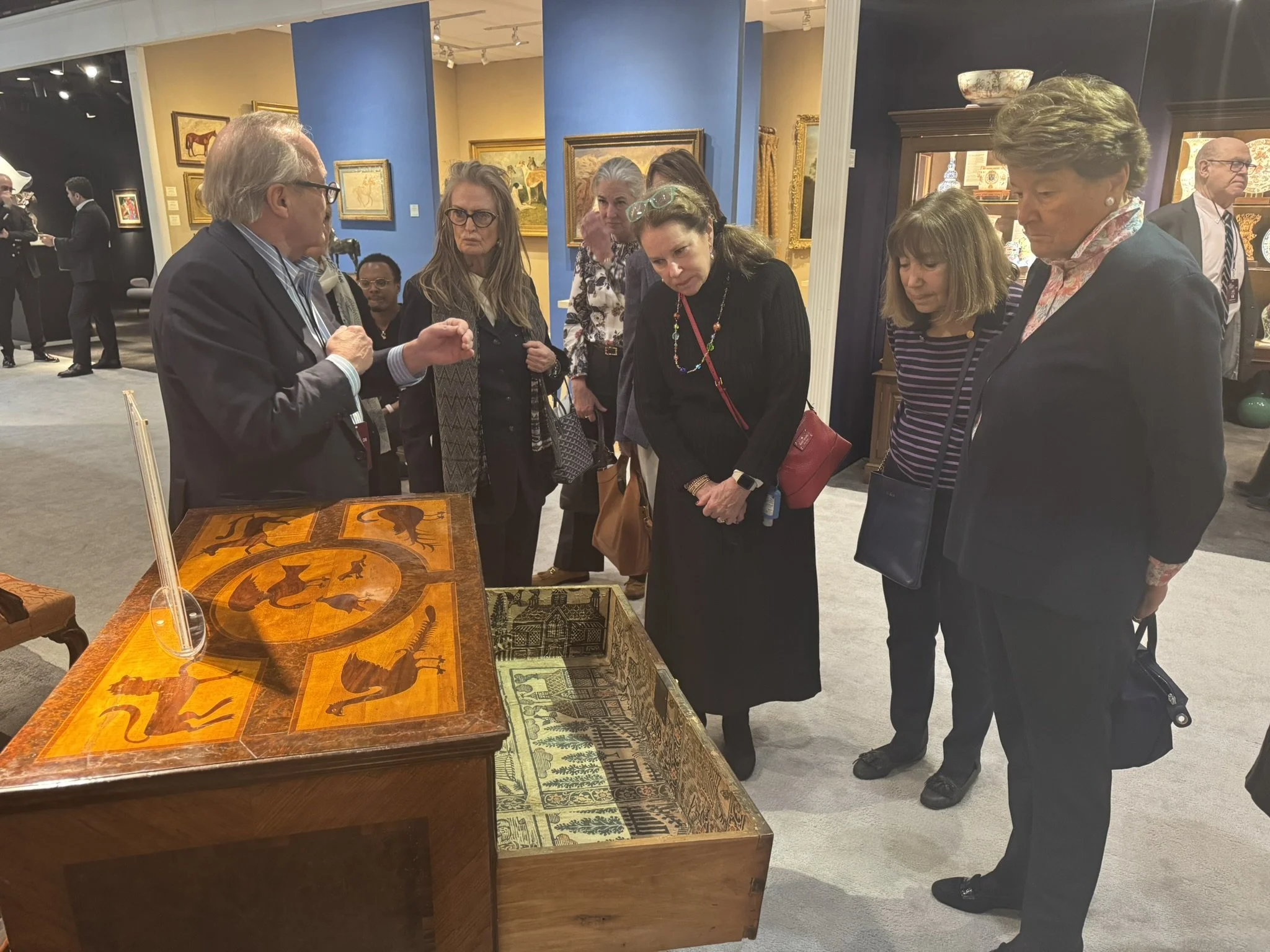 TRIPS AND TOURS : THE WINTER SHOW AT THE PARK AVENUE ARMORY IN NEW YORK CITY