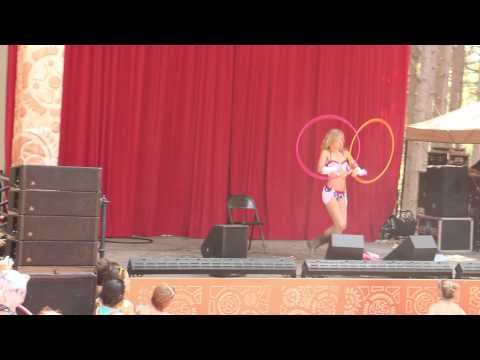 Electric Forest 2014 ☆ Cowgirl Hoop Performance