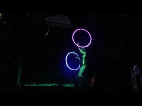 Gold Hoopdance