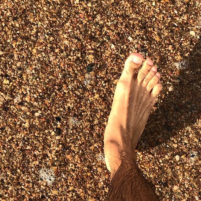 #tbt waiting for the summer outside #uruguay #beach #sea #foot #steps #summer #stayhome