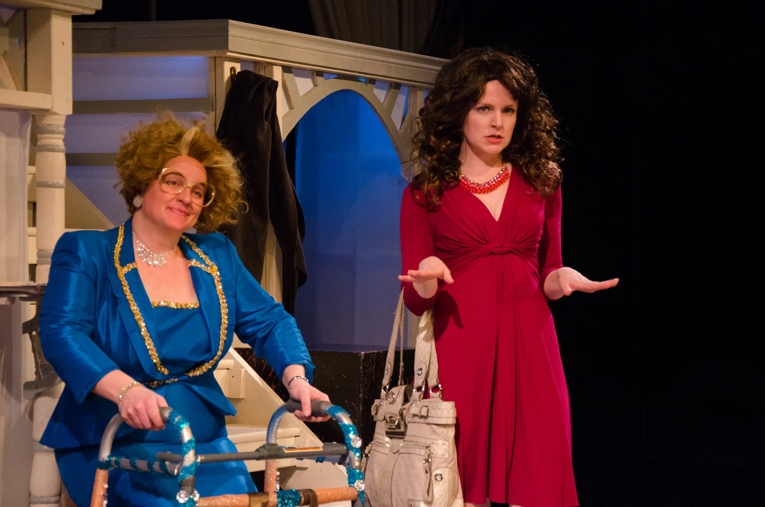Gilda (Melissa Himmelreich Nicholson), Rosy (Kathryn Miller)