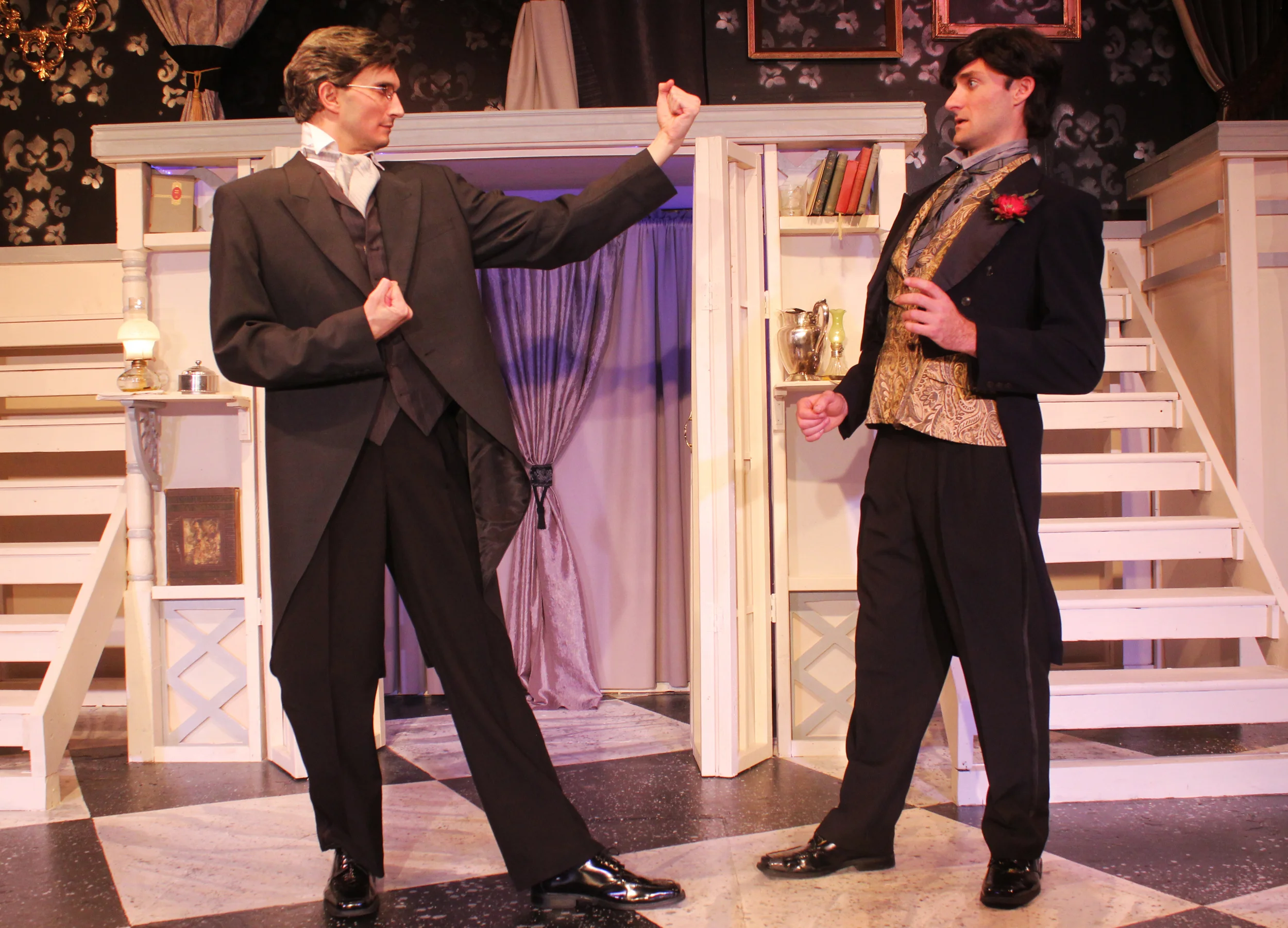 Robert Chiltern (Thomas Weaver), Lord Goring (Ian Potter)