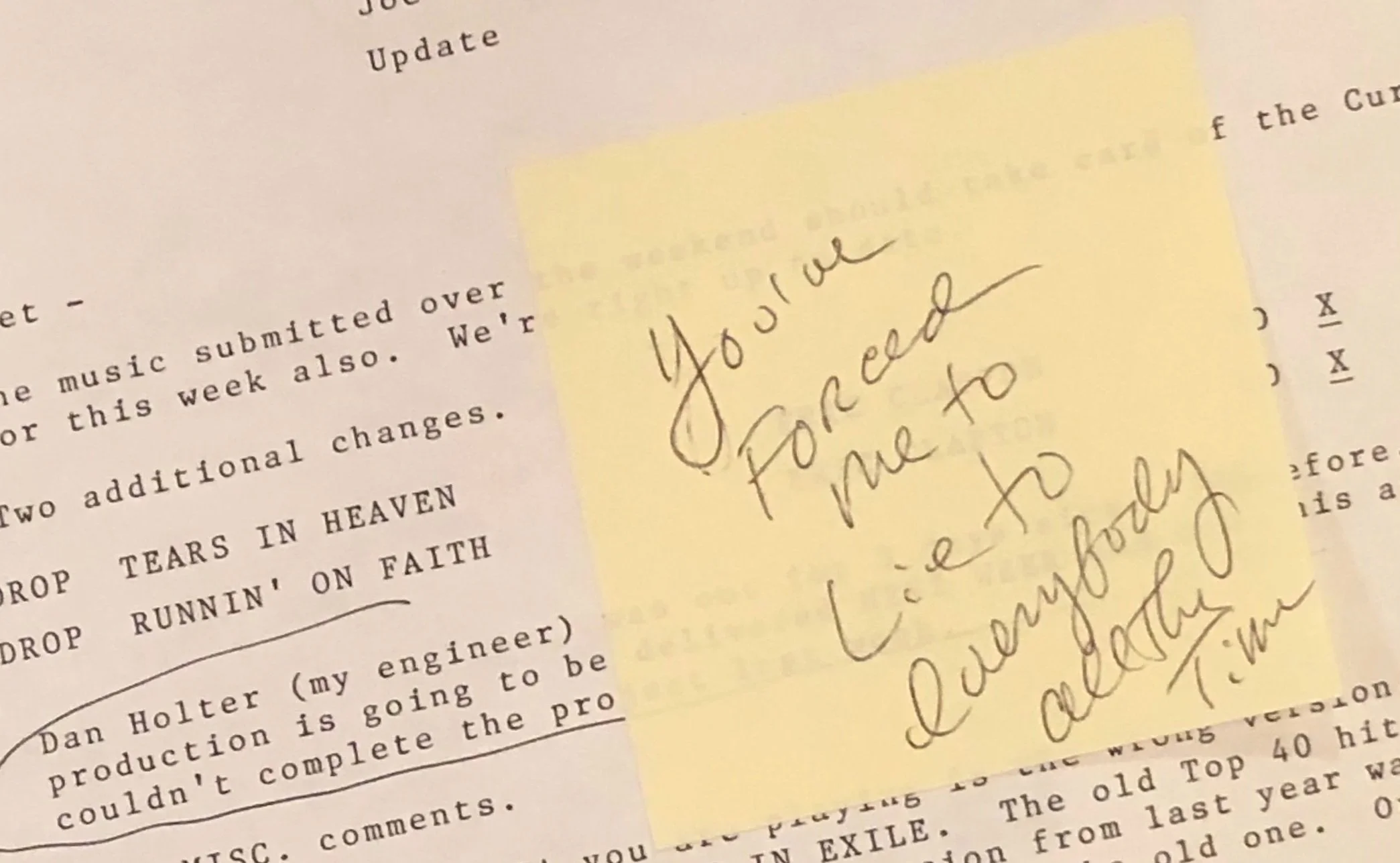 He Was a Lovely Human, obvs