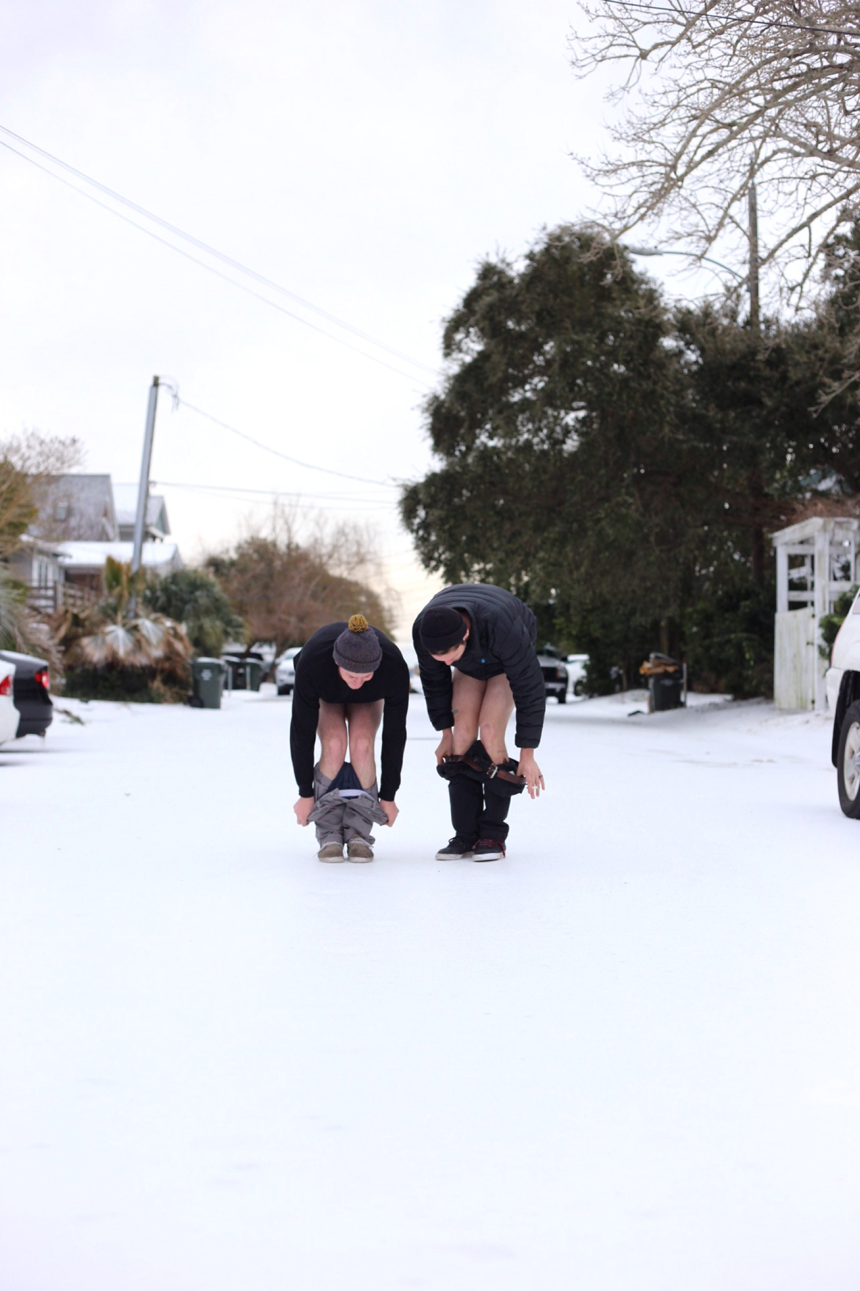 an ice-storm in a beach resort can drive people crazy