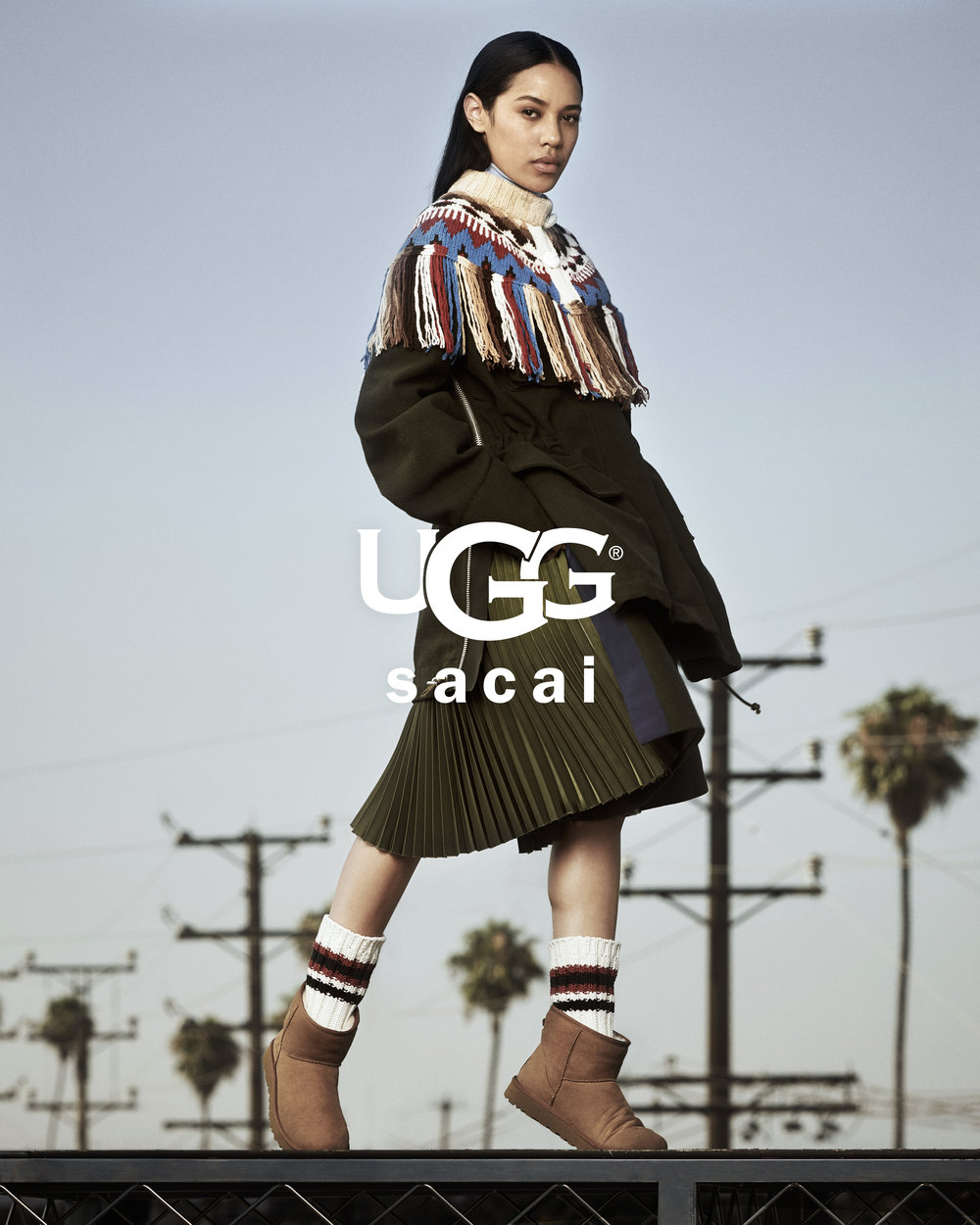 STYLING by Stacy Zimmerman for UGG x Sacai