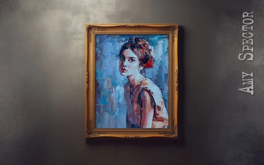 A Portrait in Blue