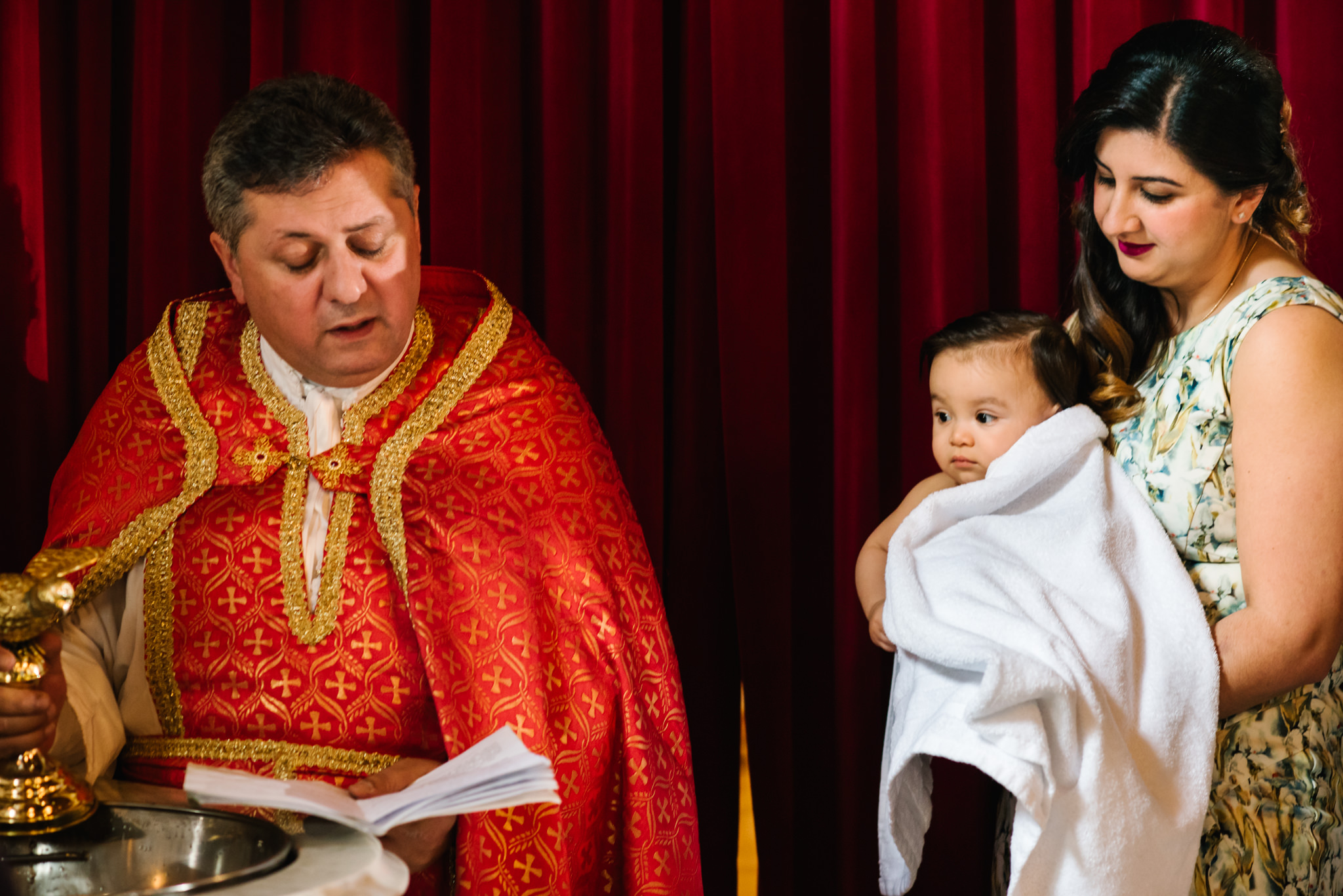 Christening in Lidcombe Sydney