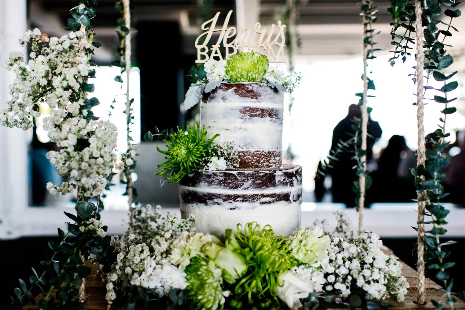 christening-cake-green-and-white