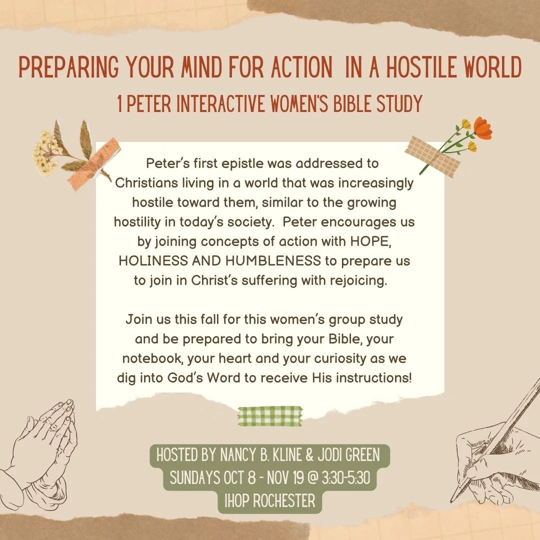 I Peter interactive Women's Bible Study