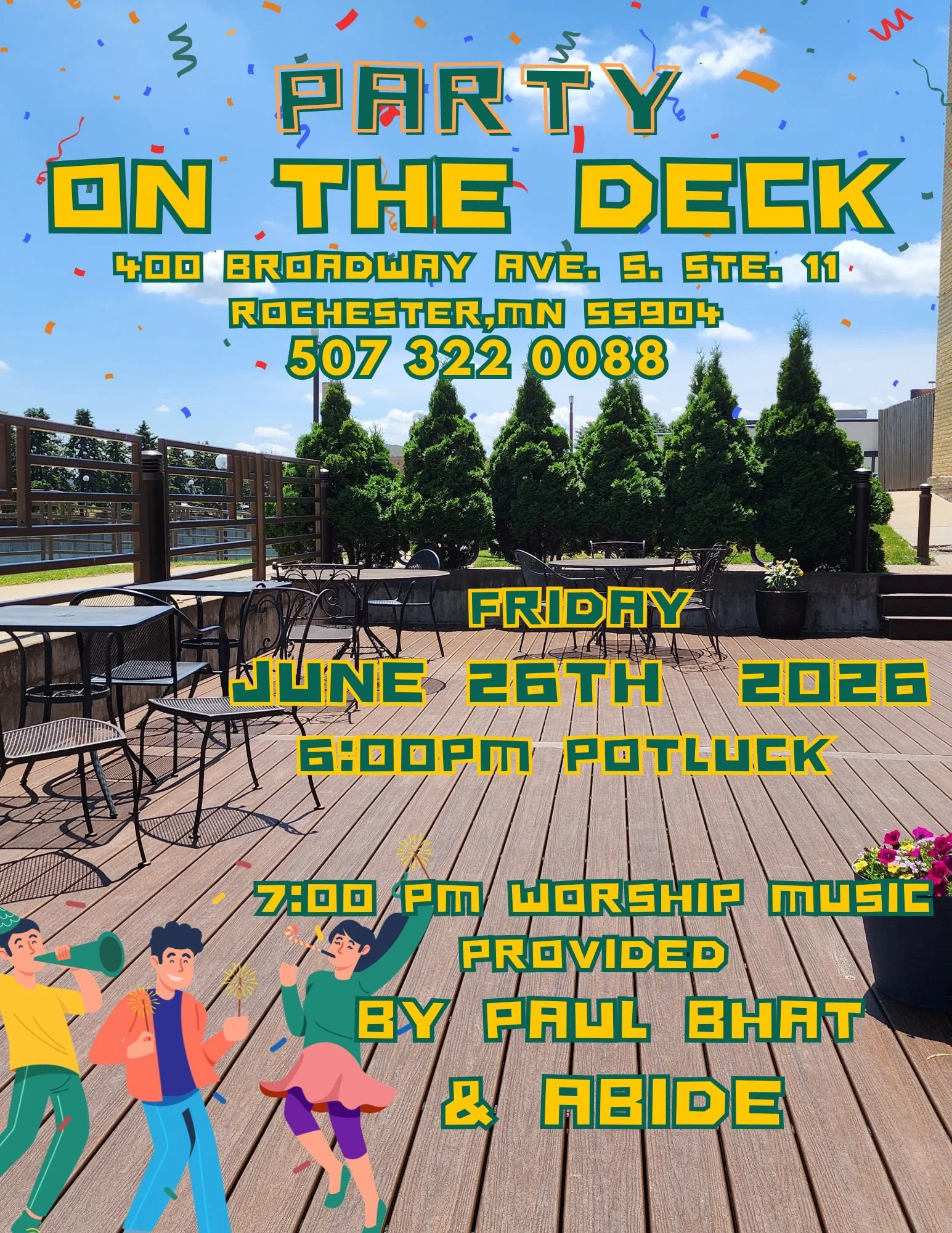      

 
   Friday Night at the River:  A deck party 
 




















  
  



     