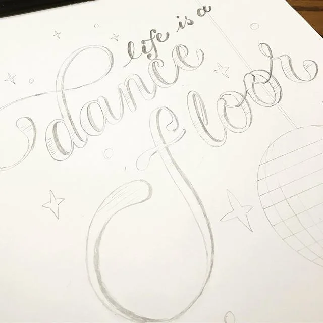 Another work in progress! #handlettering #handletter #wip #calligraphy #illustration #sketch