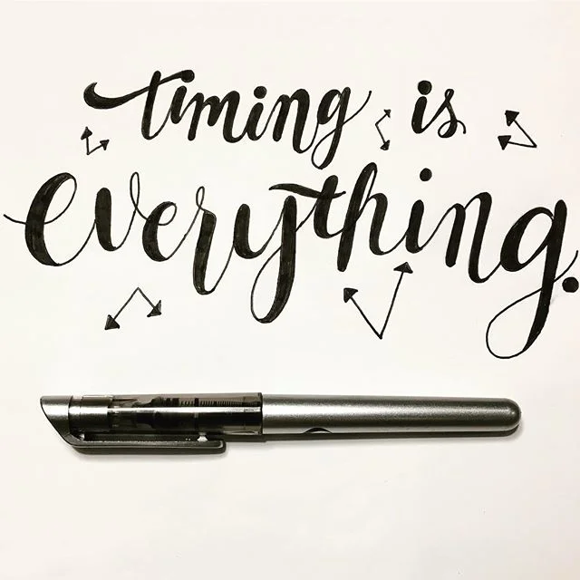 Sketch with a random pen! #handletter #handlettering #caligraphy #quote