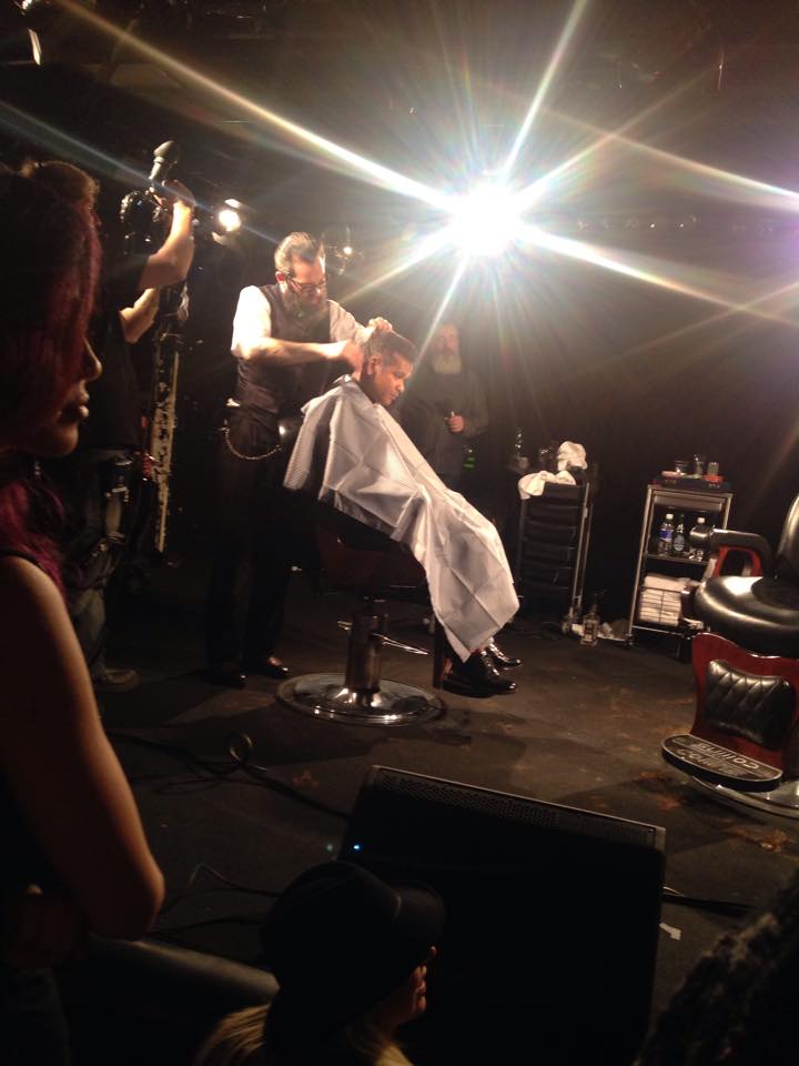 Some action shots of these amazing old school barbers demo-ing their love for their craft of art !