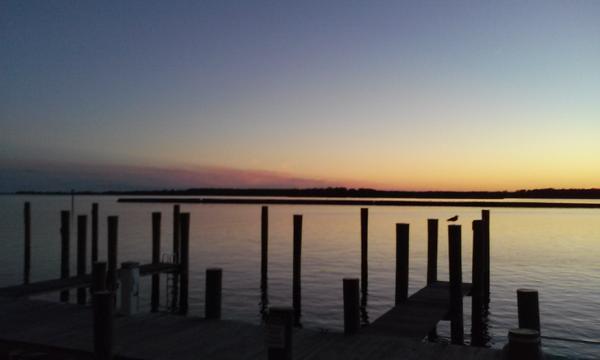 Gorgeous sunsets at Bridges on the Kent Narrows