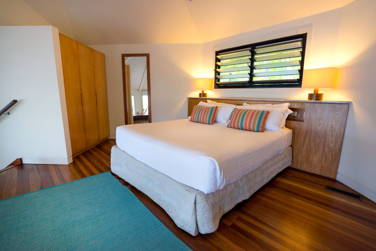 Bedroom in the Point Villa