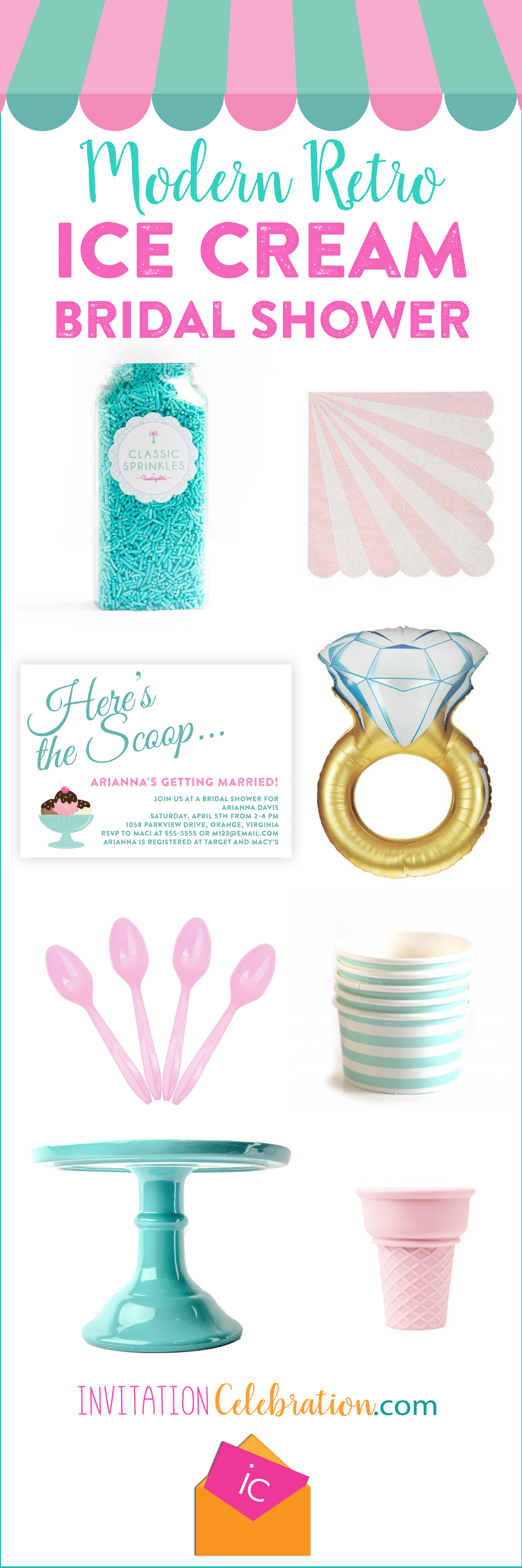 Must haves for any ice cream party!
