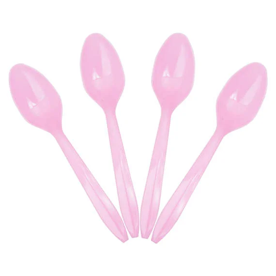 Pink spoons from Etsy Shop: Frozen Dessert Supply