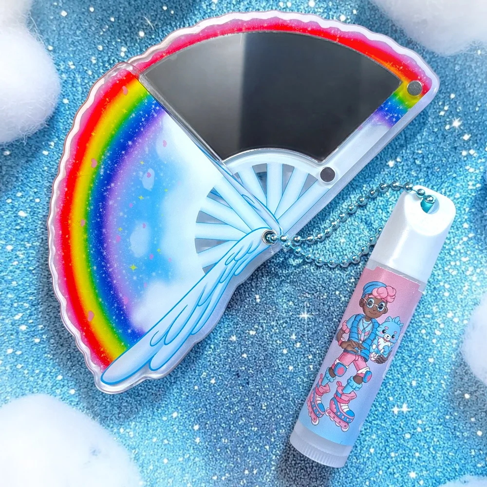 Lip Balm Compact Mirrors — Angel Balms