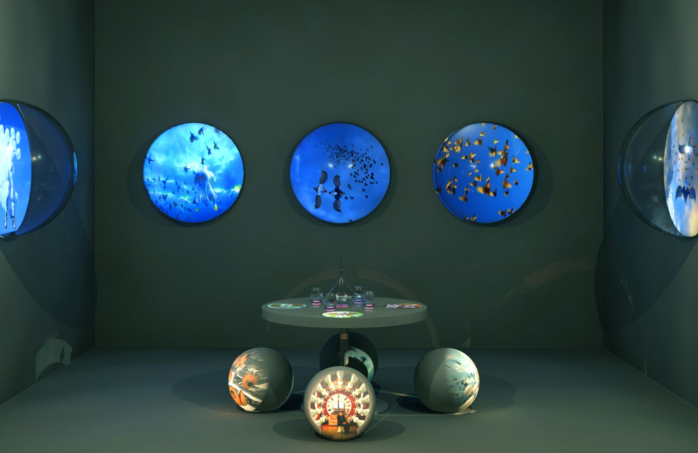 Renderings by Andrea Liberni