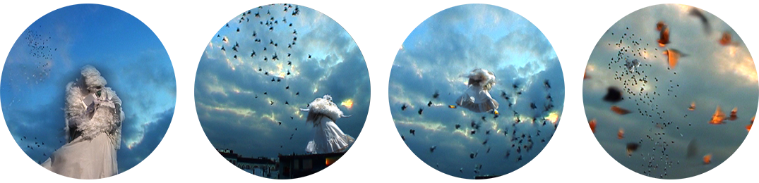 Video-stills of Do I Go Flying Without Wings and Feathers?