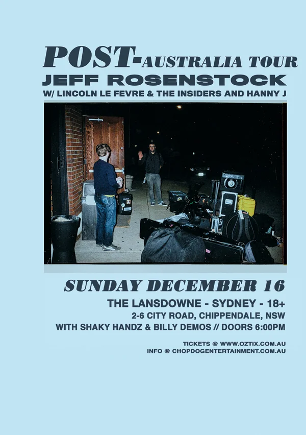 Jeff Rosenstock, Sydney