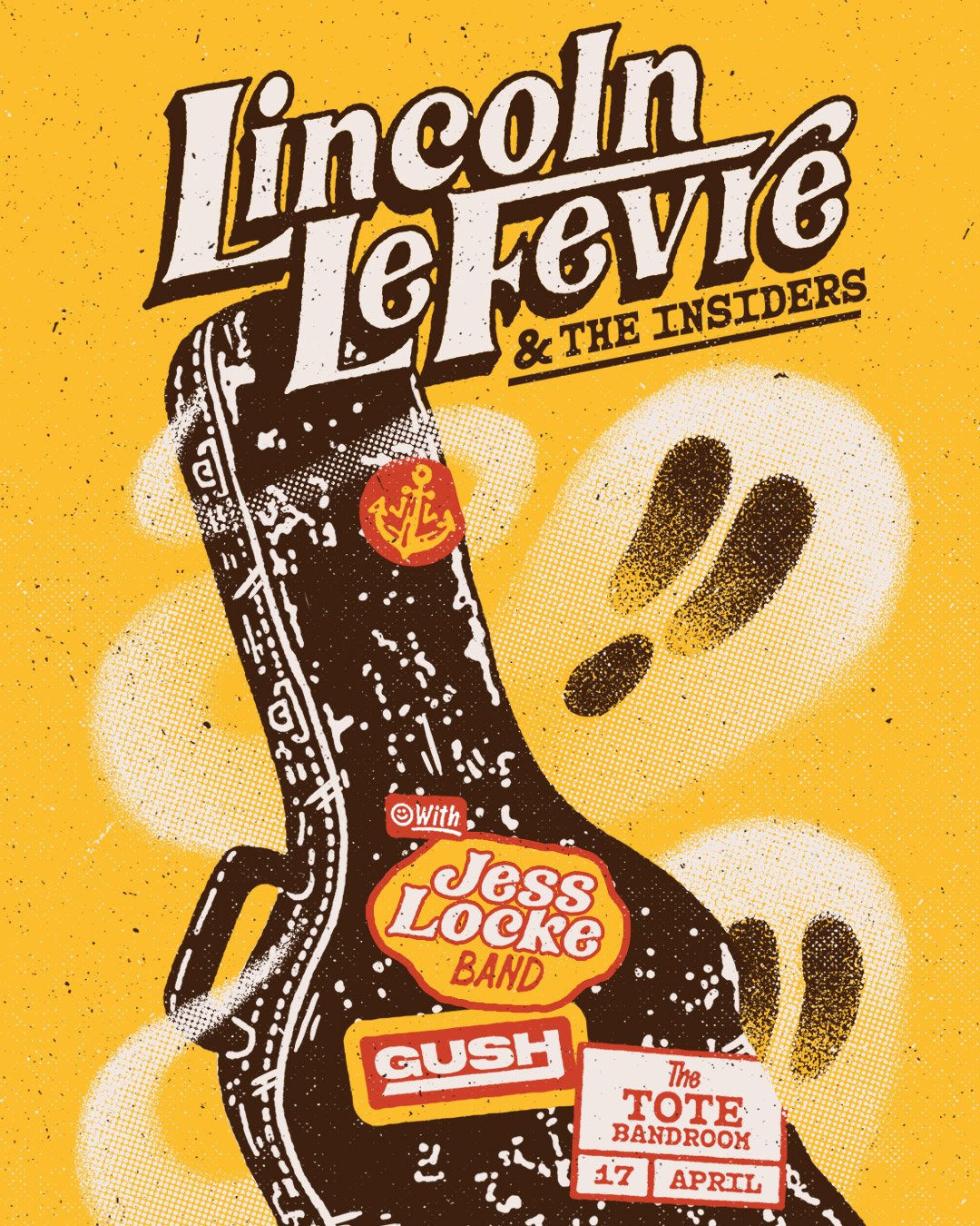 We're playing at the Tote soon