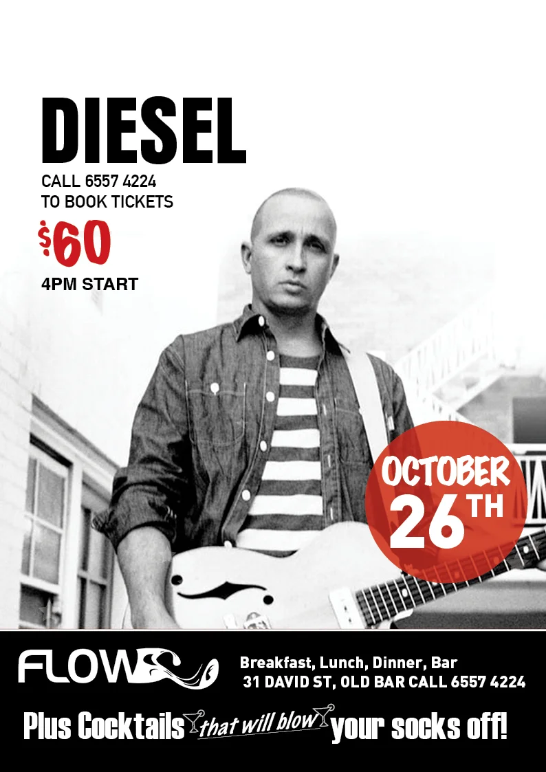 Diesel Oct / Sun Oct 26th