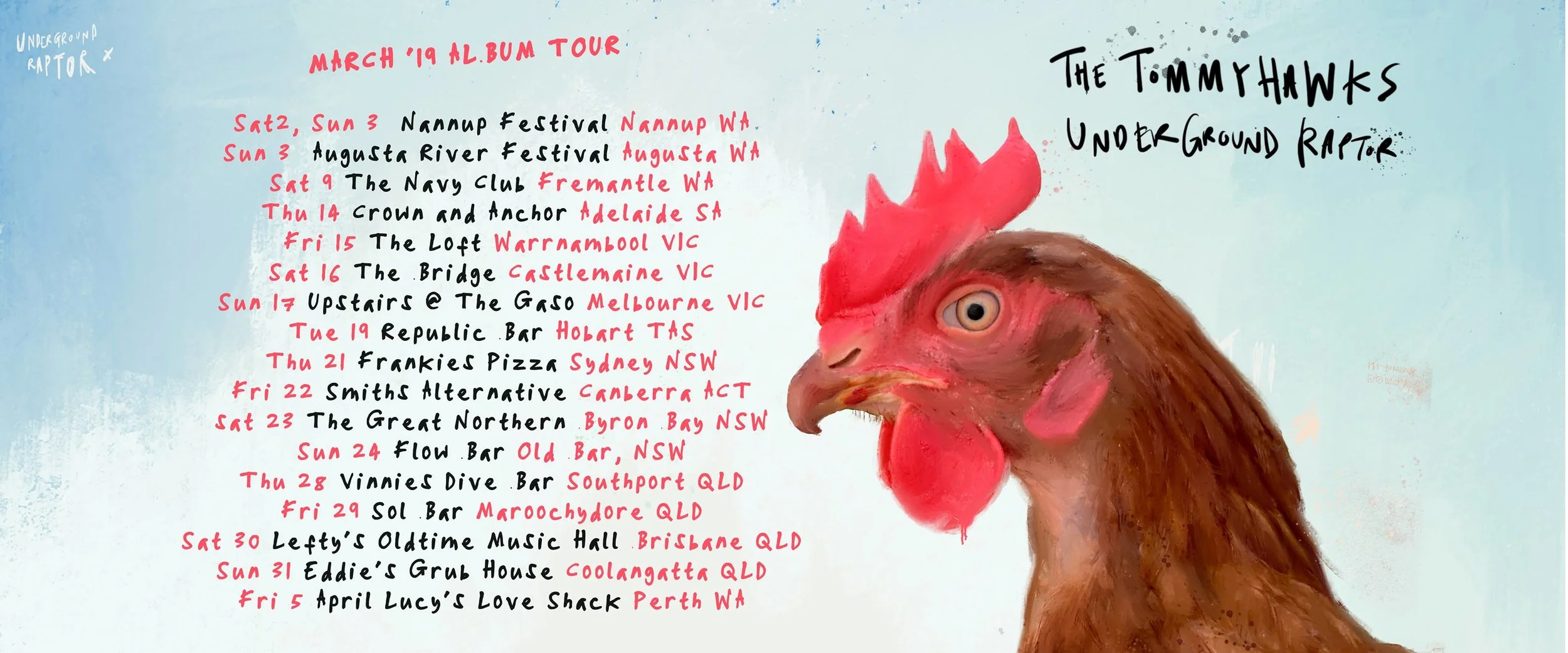 Tommyhawk's Underground Raptor Tour