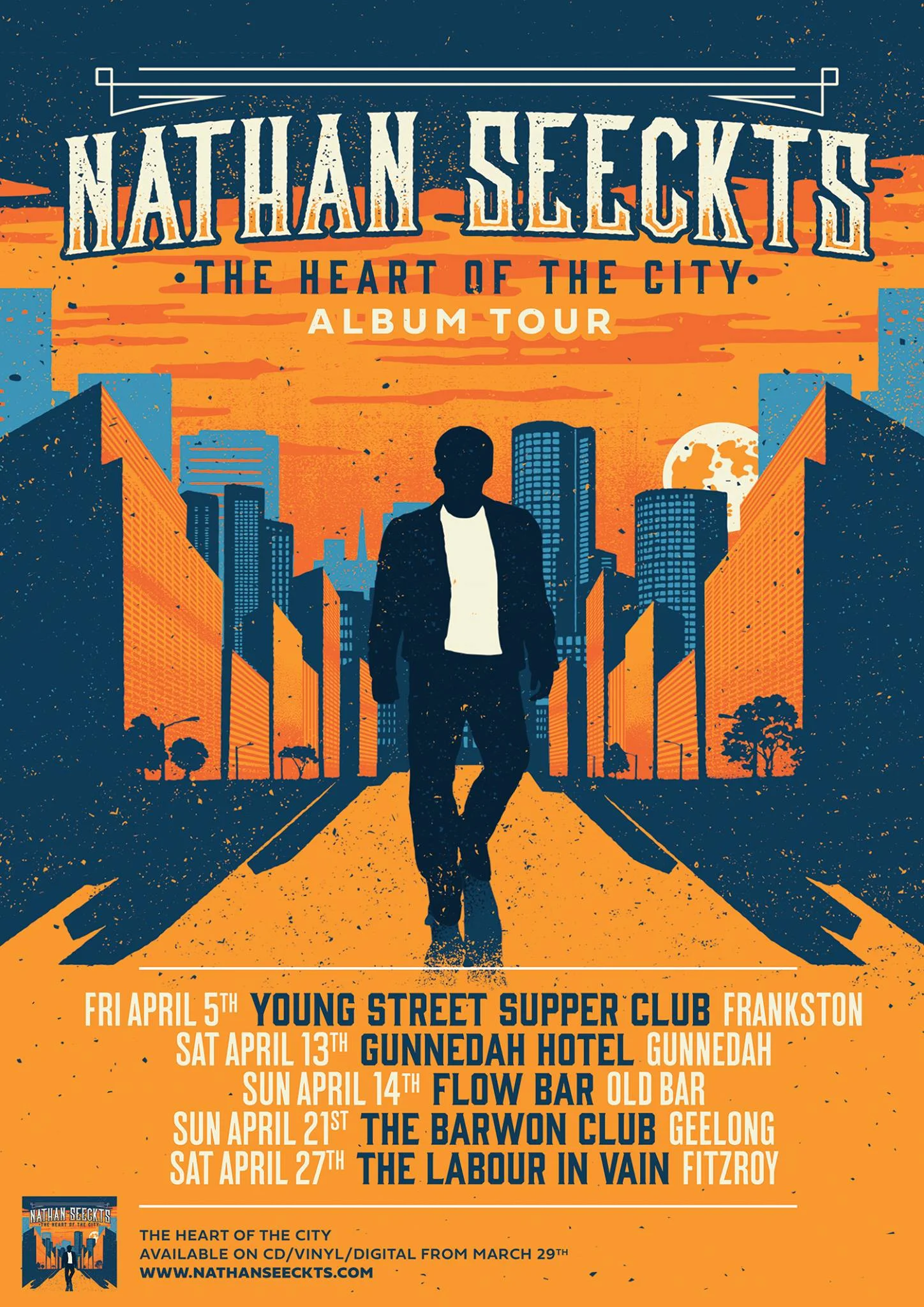 Nathan Seeckts 'The Heart Of The City' Tour 