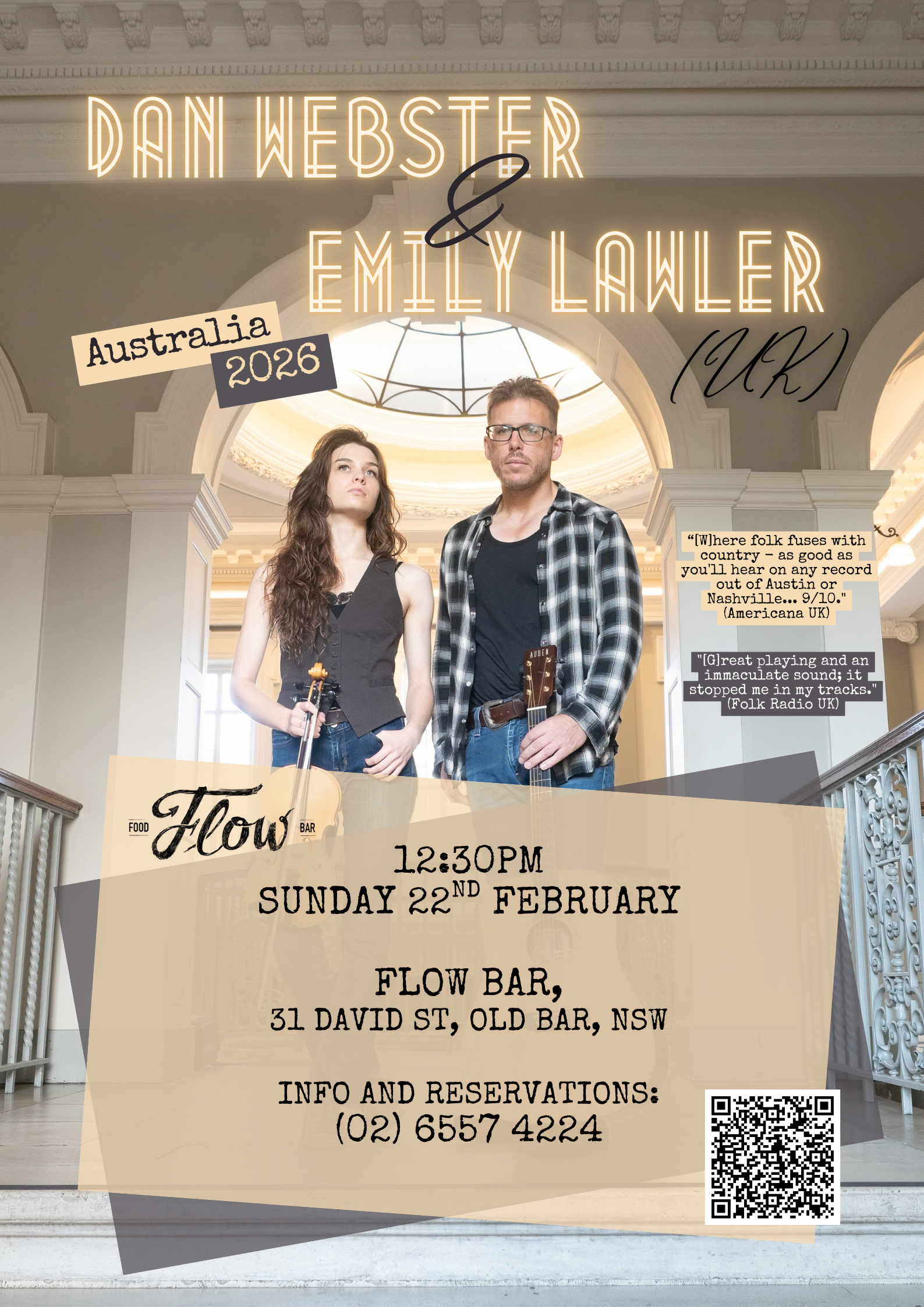 Dan Webster and Emily Lawler