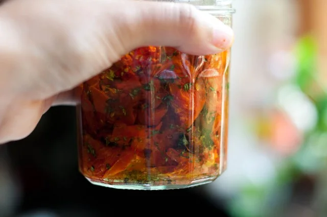 Dried Tomatoes in Minutes