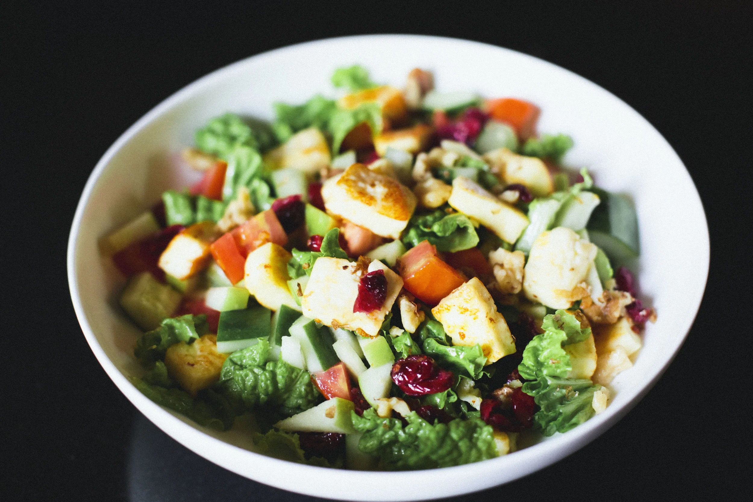 Summer Salad with Honey Mustard Vinaigrette