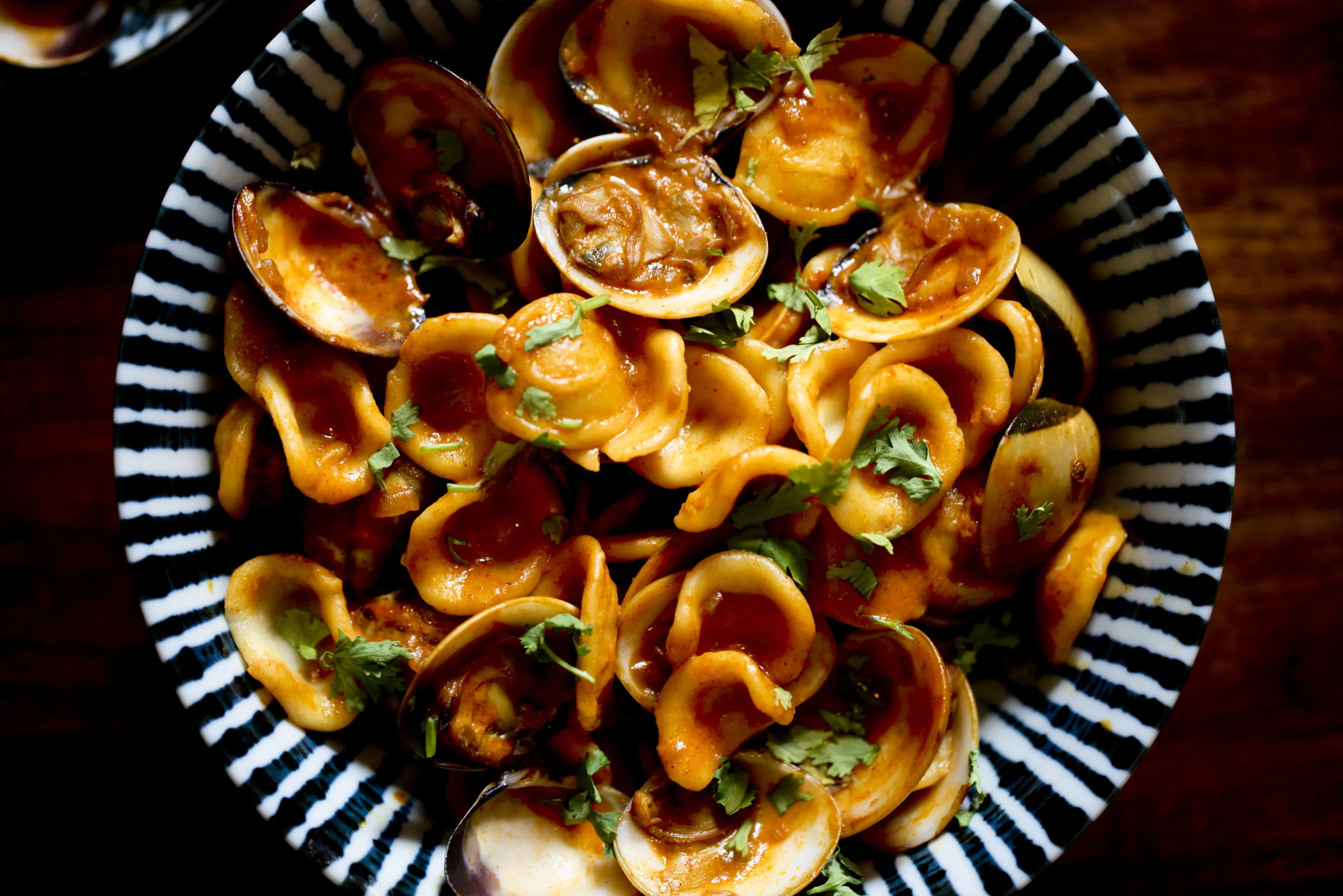 Pasta with Spicy Clams