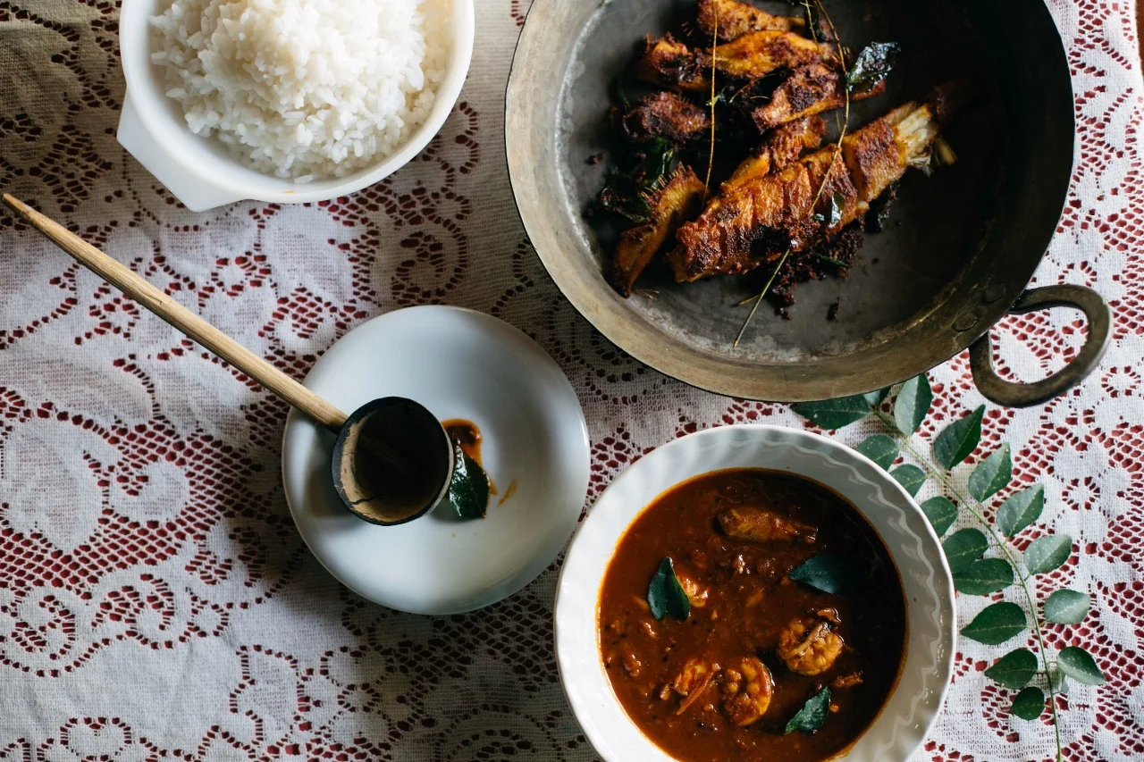 Meen Molakitte or Red Fish Curry 